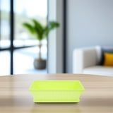 WEUVEB 2Pcs Water Holding Assorted Color Balcony Pot For Homeowners