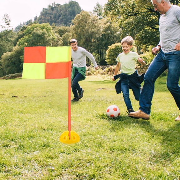 WEUVEB 2Pcs Versatile Soccer and Basketball Pole Base for Skill Development and Fitness Training