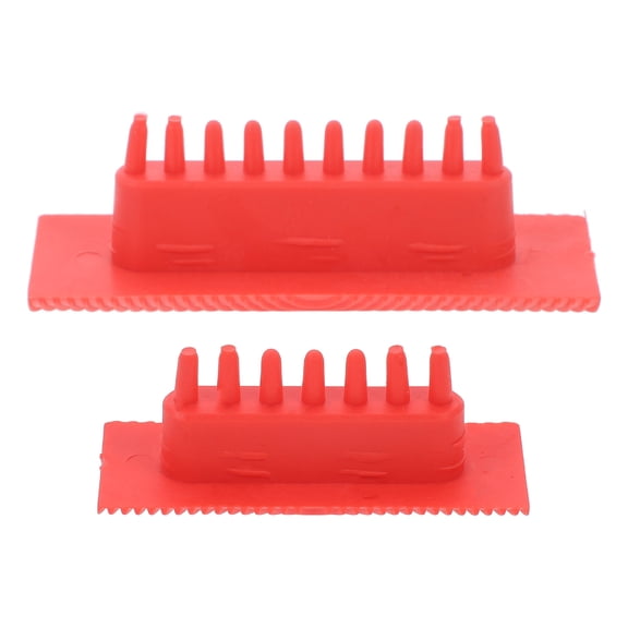 WEUVEB 2Pcs Wood Graining Tool Replacement for Wood Grain Effect Creation Plastic Tool for Room