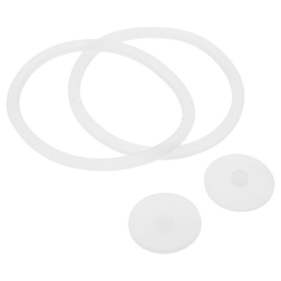 WEUVEB 2Sets Travel Silicone Cup Lid Replacement Sealing Rings for Insulated Cups
