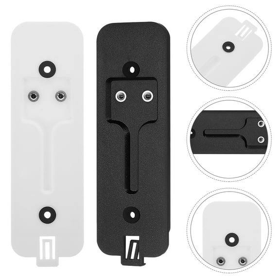 WEUVEB Video Doorbell Base Plastic Bracket Replacement Mounting Holder Assorted Colors 2 Pieces Accessories