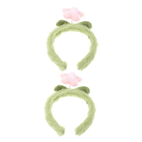 WEUVEB 2-Pack Multi-Use Soft Headbands for Face Washing, Makeup Application, Spa, and Skincare Routine