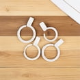 thumbnail image 1 of WEUVEB Sewing Clips Transparent Plastic Embroidery Supplies for Quilting, Crafting, Needlework - 30 Pieces, 1 of 8