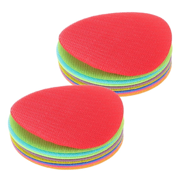 WEUVEB 36Pcs Self Adhesive Floor Spot Stickers for Preschool Learning Activities and Classroom Games