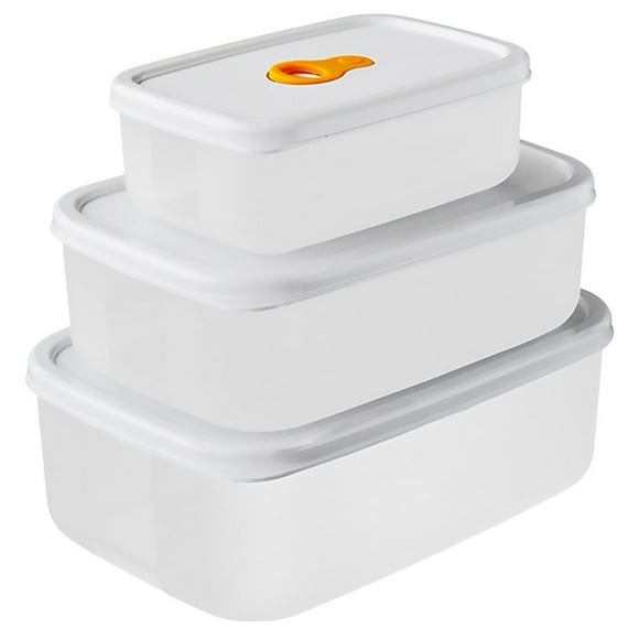 WEUVEB 3Pcs Air Tight Containers For Storage Plastic Vacuum Sealed For Travel Use