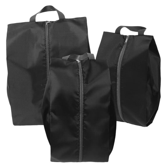 WEUVEB 3Pcs Boot Bags For Travel Oxford Fabric Shoe Storage Bags Portable Design For Shoes