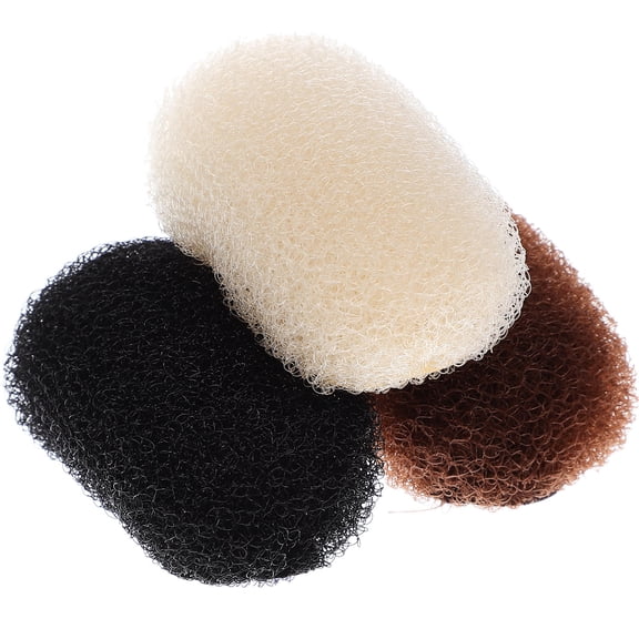 WEUVEB 3Pcs Hair Volume Pad Clips for Secure Hair Styling and Beautiful Bouffant Effects