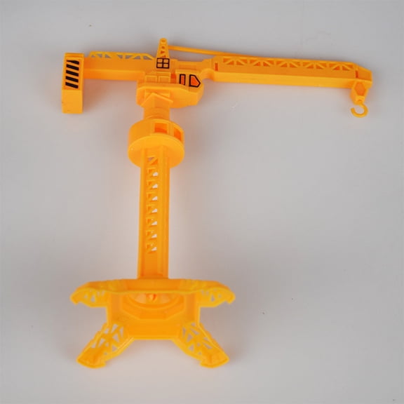 WEUVEB 3Pcs Plastic Cranes Model in Tower Crane Shape for Birthday Cake Decoration