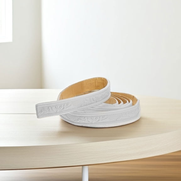 WEUVEB 4 Rolls Corner Moulding Foam Wall Decoration White Peel And Stick Wall Molding for Diy Enthusiasts