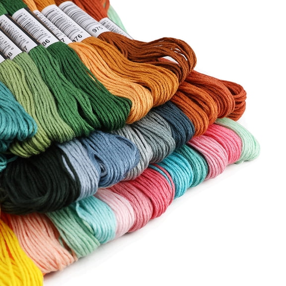 WEUVEB Embroidery Thread Assorted Colors 447 Pcs Floss for Cross , Sewing, Crafts and Needlework