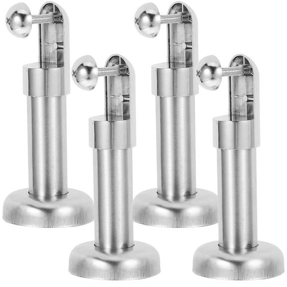 WEUVEB 4Pcs Bracket for Toilet Partition Stainless Steel Easy Installation