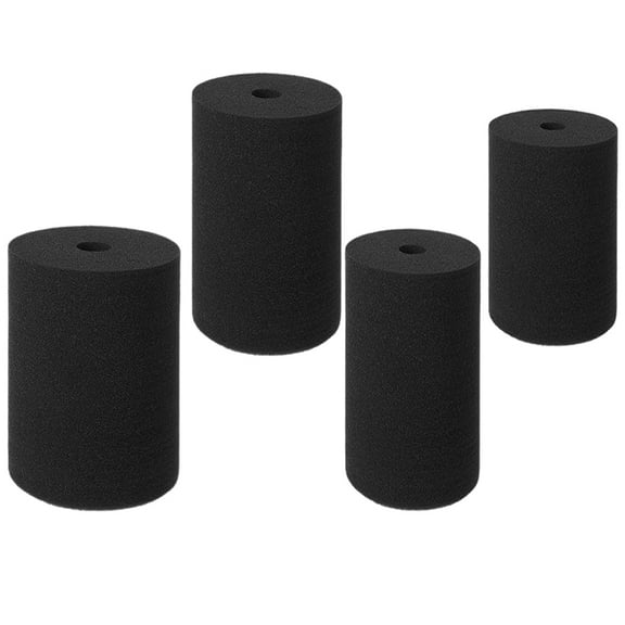 WEUVEB Black Elastic Sponge Inserts for Cup Turners, Firm Hold, and Flexible Replacement Pads