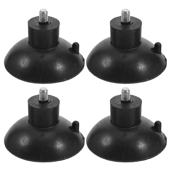 WEUVEB 4Pcs Rubber Screw on Leveling Feet with Height Elevation for Industrial Machinery Protection