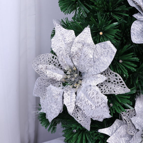 WEUVEB Artificial Flowers Handmade Decorative Arrangement for Christmas, Weddings, Parties and Home Decor
