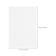 thumbnail image 1 of WEUVEB 50Pcs White Removable Labels for Organizing Storage Bins and Office Use 6x4 Inch, 1 of 8
