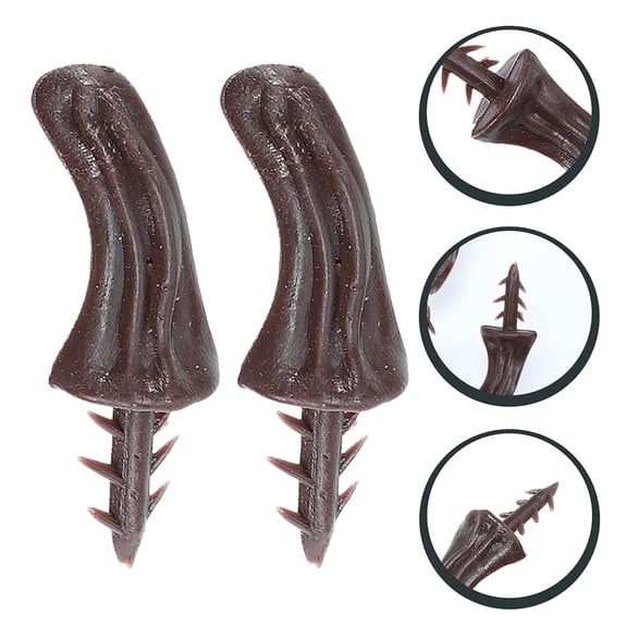 WEUVEB Pumpkin Stems Light Brown 50pcs