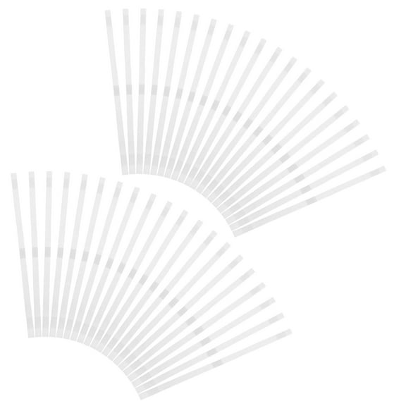 WEUVEB 50Pcs White Flat Thermal Glue Hot Melt Adhesive for Bookbinding and Report Repair