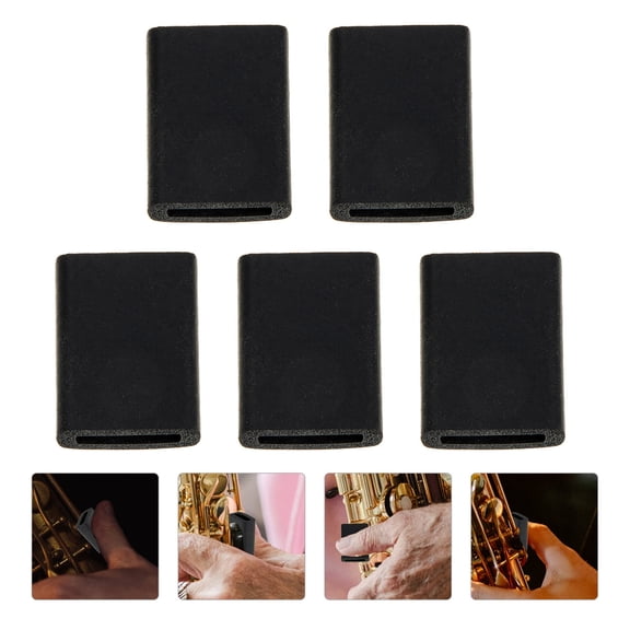 WEUVEB 5Pcs Convenient Saxophone Thumb Rest Finger Support Replacement Part