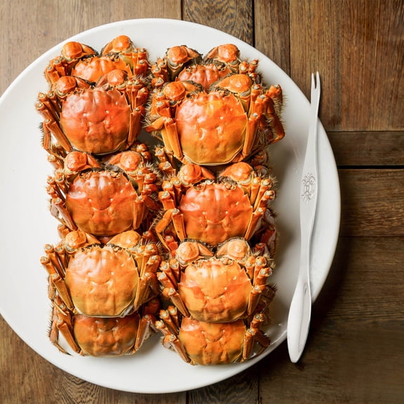 WEUVEB 5Pcs Plated Silver Crab Eating Gadget Set with Polished Stainless Steel for Restaurant and Home