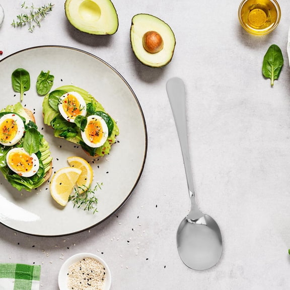 WEUVEB Table Spoons Stainless Steel Silver 1 Set