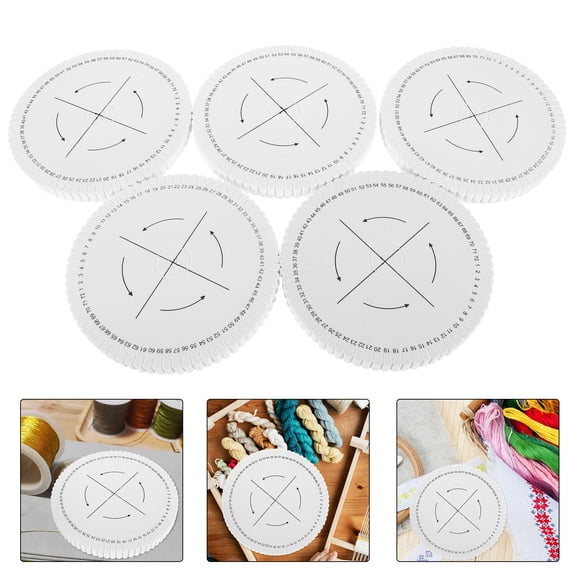 WEUVEB Eva Braiding Board for Friendship Bracelets Unique Style Creation 5Pcs