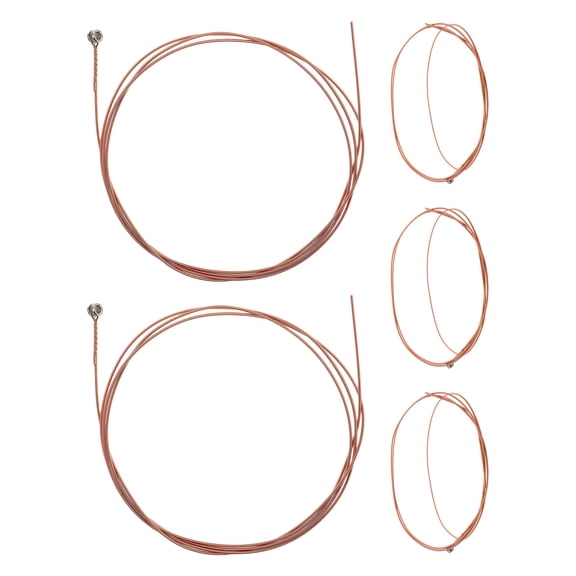 WEUVEB 5pcs Acoustic Guitar 3rd String Metal G String for Quick Replacement