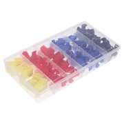 WEUVEB 65-Piece Quick Splice Wire Connectors Kit with Assorted Color Plastic Electrical Connectors for Wiring