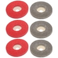thumbnail image 1 of WEUVEB 6-Piece Polishing Wheel Set with Non-Woven Fiber Buffing Pads, Assorted Colors for Home and Use, 1 of 8