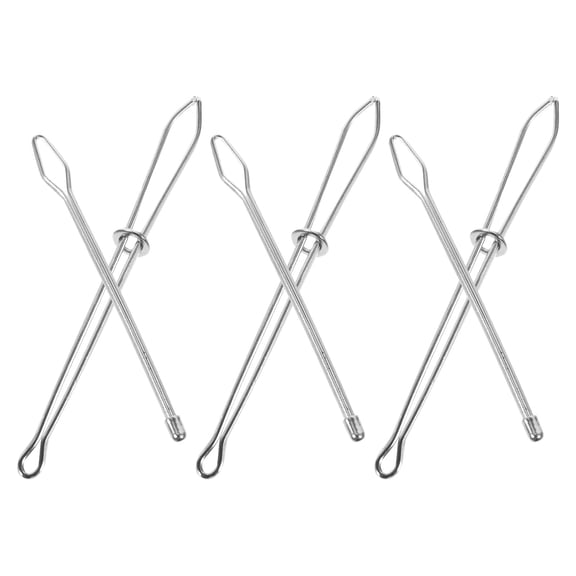 WEUVEB 6Pcs Rope Threader and Cord Puller Tool Set for Threading Drawstrings and Elastic Bands