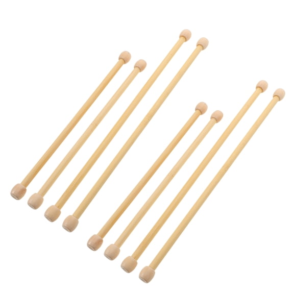 WEUVEB 8Pcs Tapestry Wall Hanging Rods Wooden Dowels for Macrame Display and Art Hanging