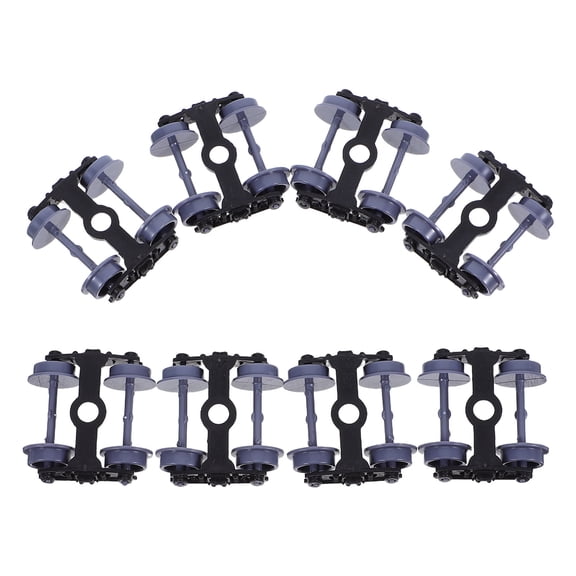 WEUVEB Model Train Wheels Multi-Color Plastic for Decoration High Precision