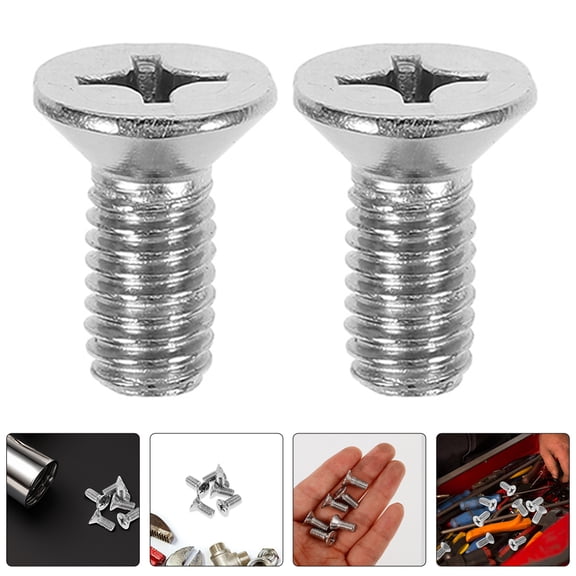 WEUVEB 8pcs Brake Disc Rotor Screws with Easy Installation for Automotive Use