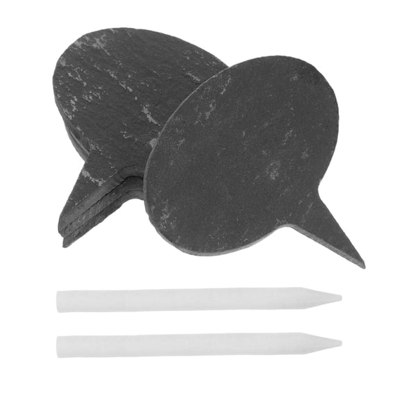 WEUVEB Elegant Black Chalkboard Cake Markers for Buffet Food Labels and Decor