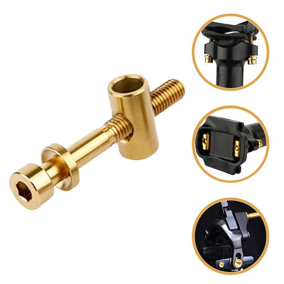 WEUVEB Bikes Seatpost Binder Bolt Titanium Alloy 1Set for Cyclists Bicycle Use