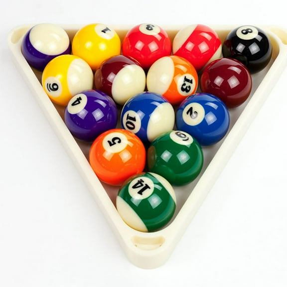 WEUVEB Billiard Balls Triangle Racks 2Pcs Simple and Design for Community Center