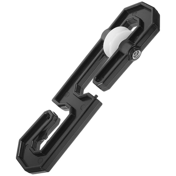WEUVEB Black Aluminum Wire Spreader for Clothesline Multi Functional Home Use Divider