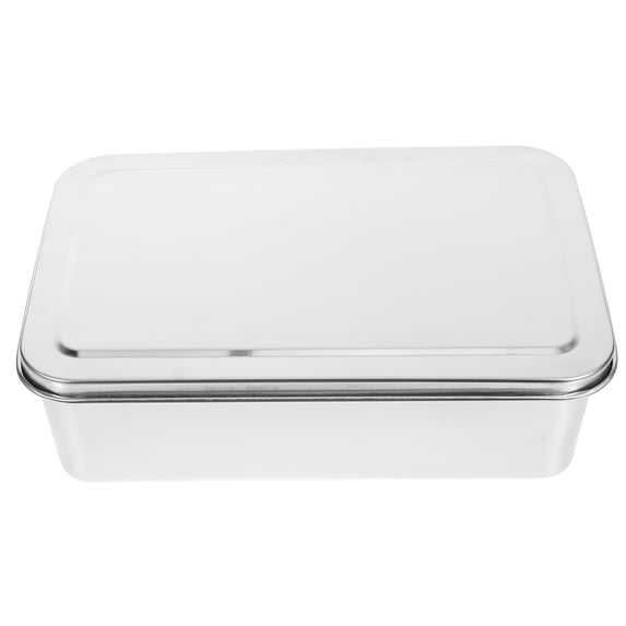 WEUVEB Bread Loaf Pan Stainless Steel with Lid Even Heat Distribution 1Pack
