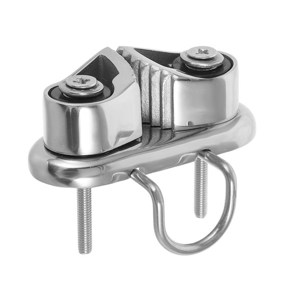 WEUVEB Cam Cleat For Rope Quick Fixing 1Pack Mirror Polished Finish Boat Deck Hardware