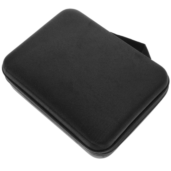 WEUVEB Camera Hard Case with Foam Black Lightweight Protective Bag for Small Cameras