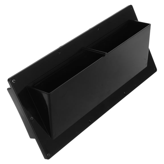 WEUVEB Camper Exhaust Vent Cover 1Set 26.0X13.0X10.0in Black Abs Rv Range Hood Ventilation And Odor Removal Accessory