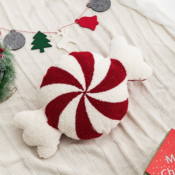 WEUVEB Candy Pillow Multi Polyester 1Pcs For Winter Room Decor Ideas