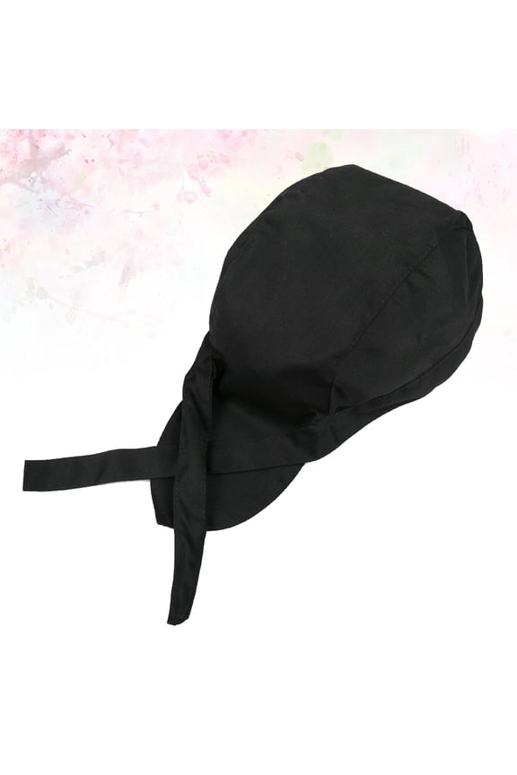 Breathable Cotton Chef Hat Kitchen Cooking Cap Hair Cover for Cooks and Waiters, Comfortable Fit, 1 Piece