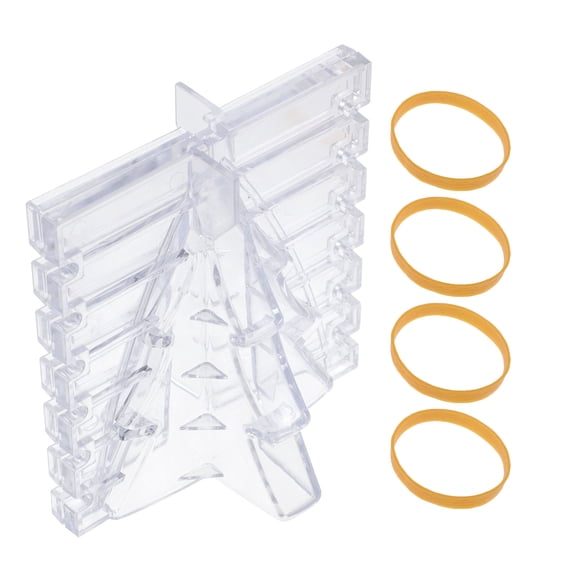 WEUVEB Christmas Tree Plastic Candle Casting Mold for Beginners and Professionals