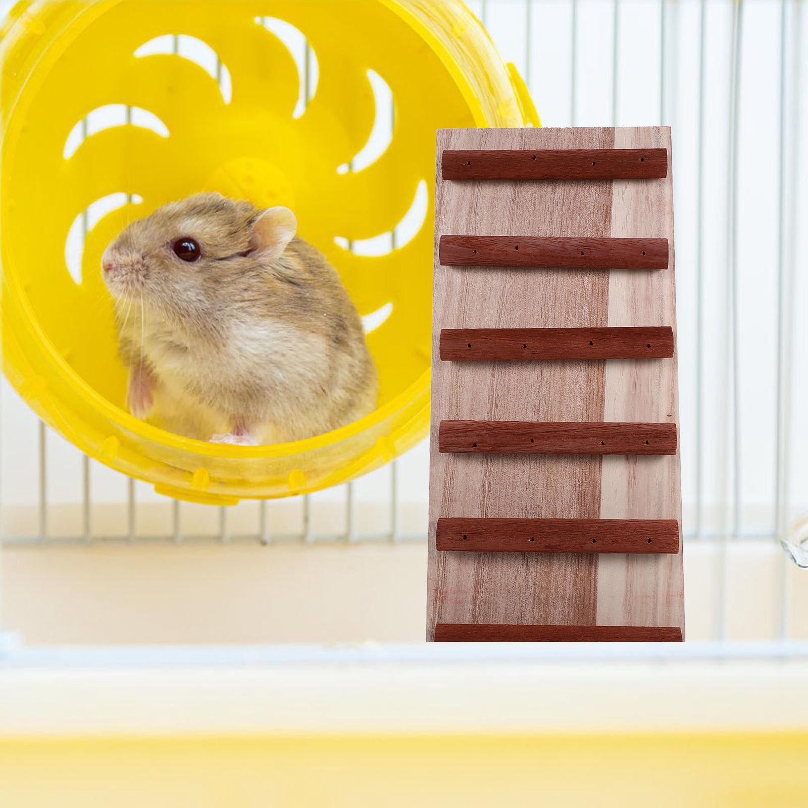 Photo inspiration: Weuveb Climbing Toys For Hamster Cage With Wood And Synthetic Photo Inspiration