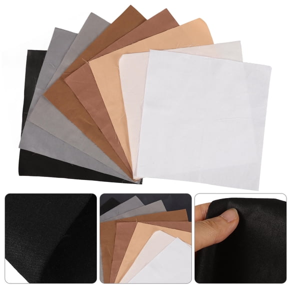 WEUVEB Colored Patchwork Quilt Fabric Sheets for Sewing DIY Craft Projects Assorted Colors