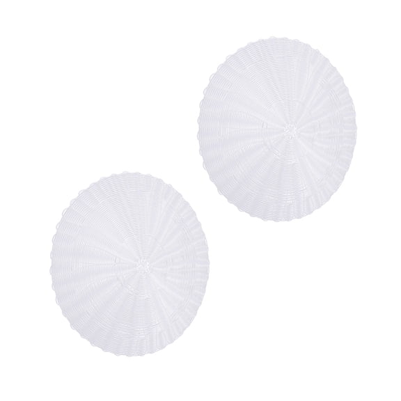 WEUVEB Cooking Supplies 2Pcs Steamer Pads for Professional Kitchens and Households 7.1x7.1x0.1in