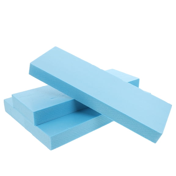 WEUVEB Craft Foam Block Blue Foam for Sculpting Students Model Building 4pcs