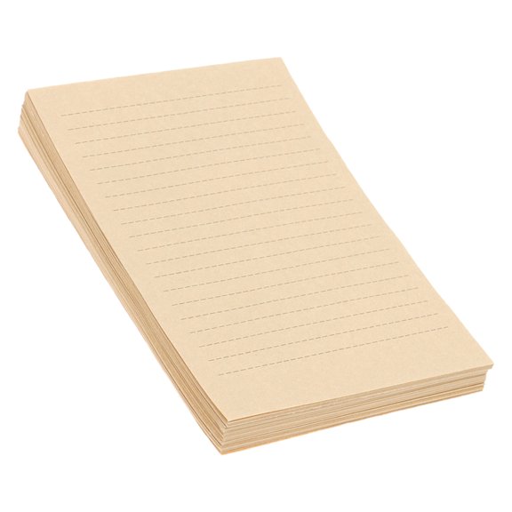 WEUVEB Craft Paper for Writing Letters Calligraphy and Vintage Style Invitations Light Brown