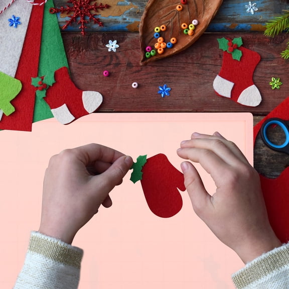 WEUVEB Heatproof Silicone Mat with Scale for Professional Users in Diy Epoxy Resin Crafts 1Pack