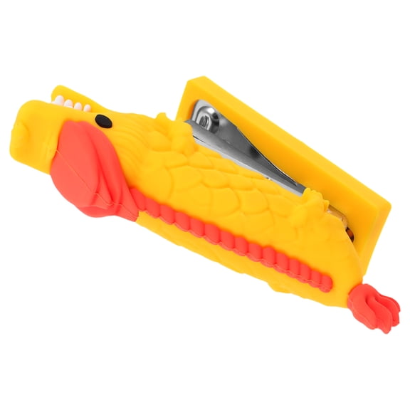 WEUVEB Portable Yellow Dragon Stapler Cute Modern Design for Home and Office